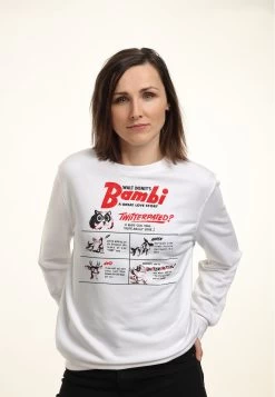 Disney Bambi Twitterpated - Sweater - White