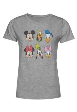 Disney Classic Mickey Always Trending Stack - T-Shirt Print - Heather Grey -Mode Verkoop 02feaedaa37448c98cf1318c65f4c807