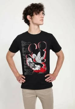 Disney Mickey Mouse Mickey Gamer Unisex - T-Shirt Print - Black -Mode Verkoop 03863dec3b9145778dd2379f83da3566