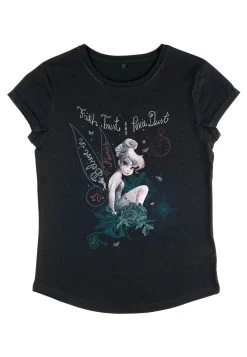 Disney Peter Pan Tink In Fairy Land - T-Shirt Print - Black 10 Disney Peter Pan Tink In Fairy Land - T-Shirt Print - Black -Mode Verkoop 0478936475e2433393e2478ca5377a9f