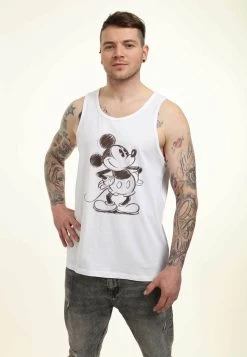 Disney Mickey Classic Sketchy Mickey- Top - White -Mode Verkoop 09c0787d3ed34a739fb8f2c8cfae35c2