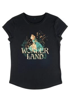 Disney Alice In Wonderland Alice Plant Smell- T-Shirt Print - Black 7 Disney Alice In Wonderland Alice Plant Smell- T-Shirt Print - Black -Mode Verkoop 0bced02cda3443cbacf828257090a22e