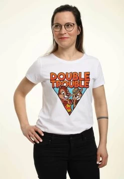 Disney Mickey Mouse And Friends Chip 'N Dale Buddy R - T-Shirt Print - White -Mode Verkoop 0eca73a56cd8482898932e022cd46758