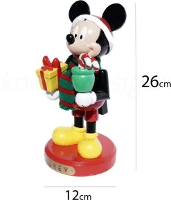 Walt Disney© - Mickey Mouse Cadeau Kerst - Notenkraker - Kurt S Adler + Disney Tinsel Rood -Mode Verkoop 1027x1200
