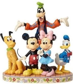 Jim Shore Fabulous Five, The Gang's All Here, Nr. 4056752 Disney Traditions -Mode Verkoop 1052x1200