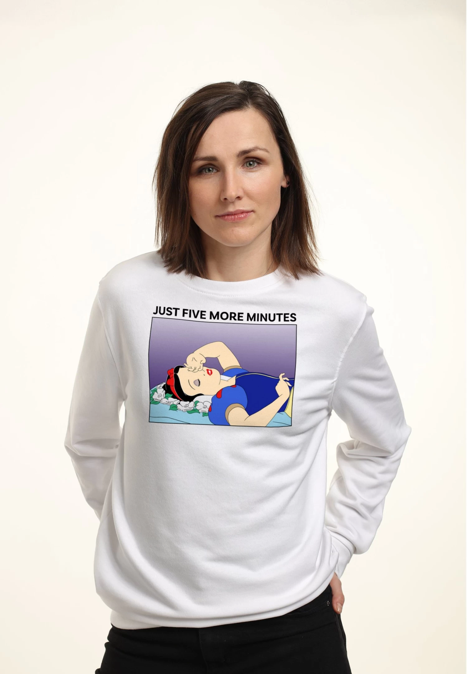 Disney Snow White Snooze - Sweater - White 3 Disney Snow White Snooze - Sweater - White - Afbeelding 3