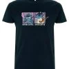 Disney Lilo & Stitch Stitch Coffee - T-Shirt Print - Navy Blue