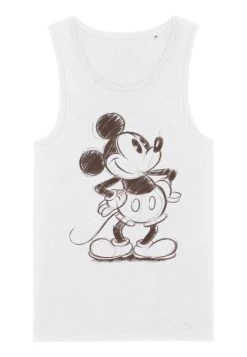 Disney Mickey Classic Sketchy Mickey- Top - White -Mode Verkoop 10c00a611f914581bb04b3b66208f88e