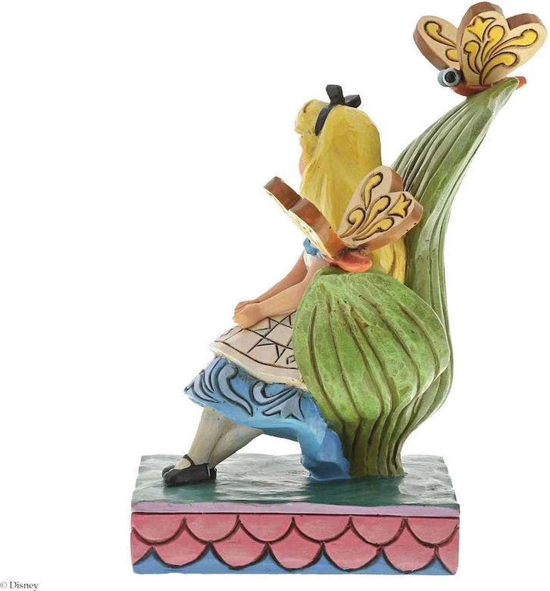 Disney Beeldje - Traditions Collectie - Curiouser And Curiouser - Alice In Wonderland 3 Disney Beeldje - Traditions Collectie - Curiouser And Curiouser - Alice In Wonderland - Afbeelding 3