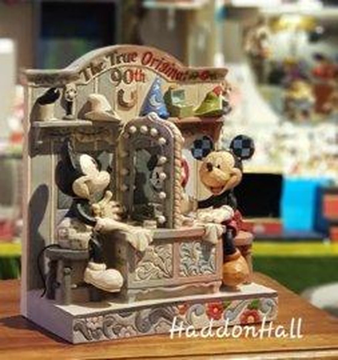 The True Original Disney Traditions Jim Shore Mickey 90 Jaar. Gesigneerd Door Jim Sore 6 The True Original Disney Traditions Jim Shore Mickey 90 Jaar. Gesigneerd Door Jim Sore - Afbeelding 6