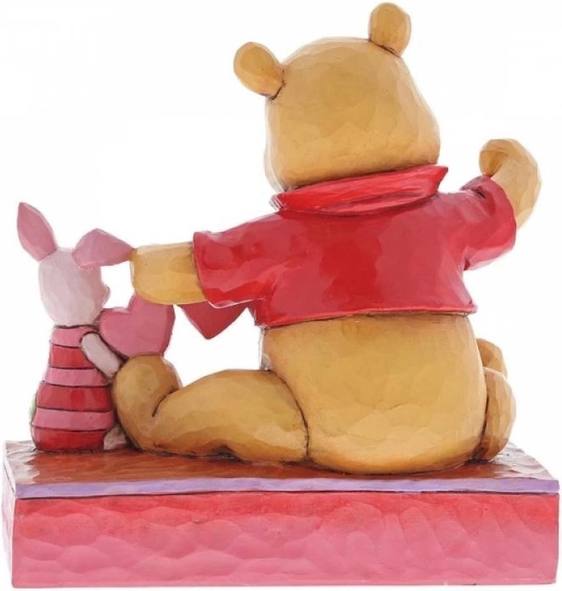 Disney Beeldje - Tradition 'Valentijn' Collectie - Handmade Valentines - Winnie The Pooh & Piglet 5 Disney Beeldje - Tradition 'Valentijn' Collectie - Handmade Valentines - Winnie The Pooh & Piglet - Afbeelding 5