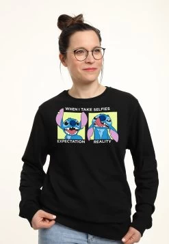 Disney LiloStitch Stitch Selfie - Sweater - Black -Mode Verkoop 114db236982f4e4a8af0e73d99d3aa41