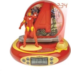 Disney Avengers Wekkerradio Met Projector En Geluidseffecten