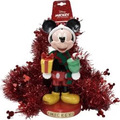 Walt Disney© - Mickey Mouse Cadeau Kerst - Notenkraker - Kurt S Adler + Disney Tinsel Rood -Mode Verkoop 1193x1200 2