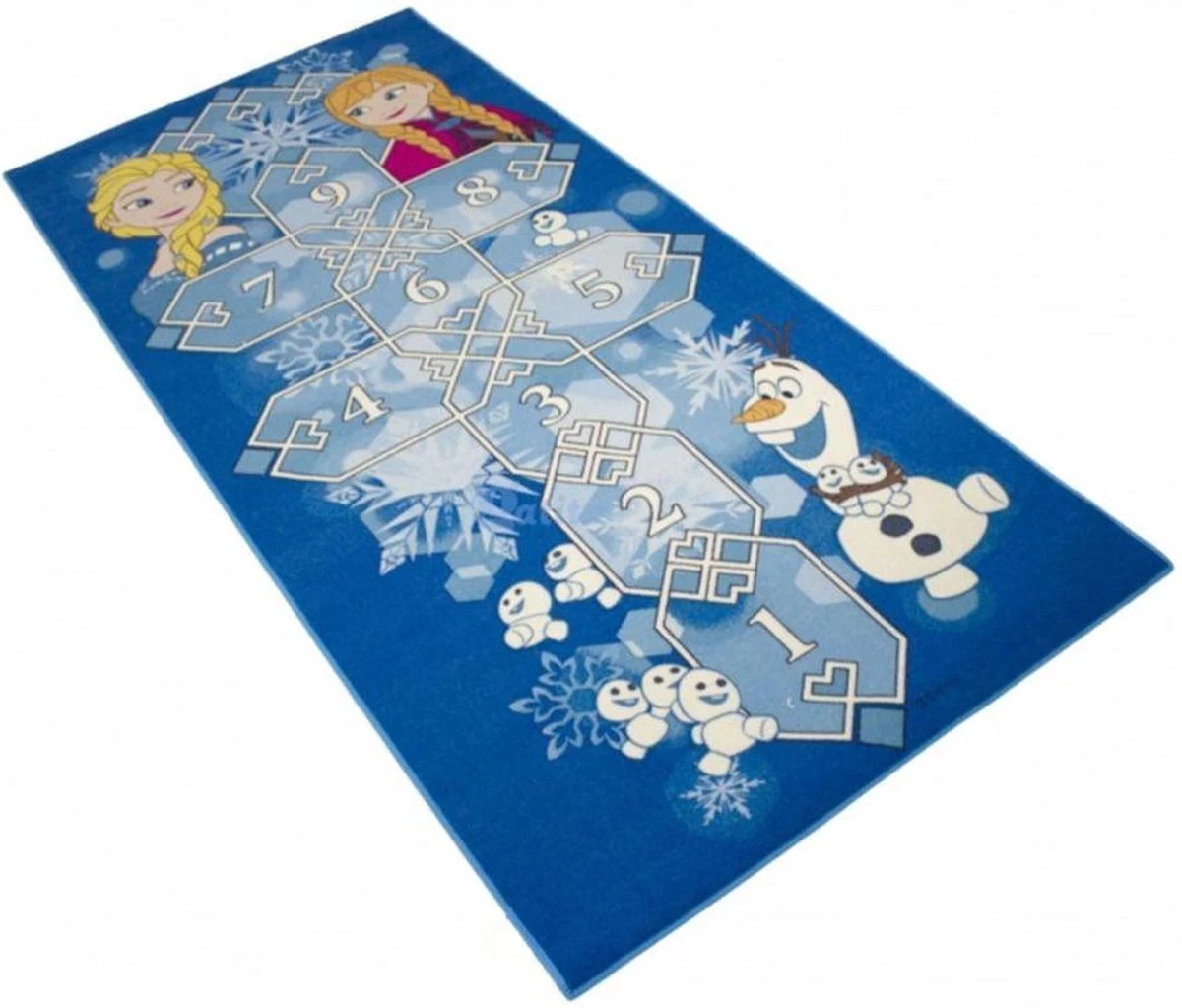 Disney Frozen Hinkelspel 77 Speelkleed - Officieel Gelicentieerd - 95x200 Cm - Blauw - Vloerkleed - Speeltapijt 3 Disney Frozen Hinkelspel 77 Speelkleed - Officieel Gelicentieerd - 95x200 Cm - Blauw - Vloerkleed - Speeltapijt - Afbeelding 3