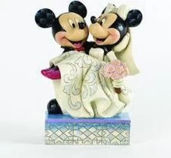 Disney Beeldje - Traditions Collectie - Congratulations - Mickey & Minnie Wedding Congratulations -Mode Verkoop 1200x1114
