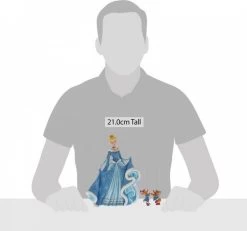 Disney Beeldje - Showcase Collectie - Christmas Cinderella With Jaq & Gus - Kerstmis Assepoester Met Tom & Pieter -Mode Verkoop 1200x1122 17