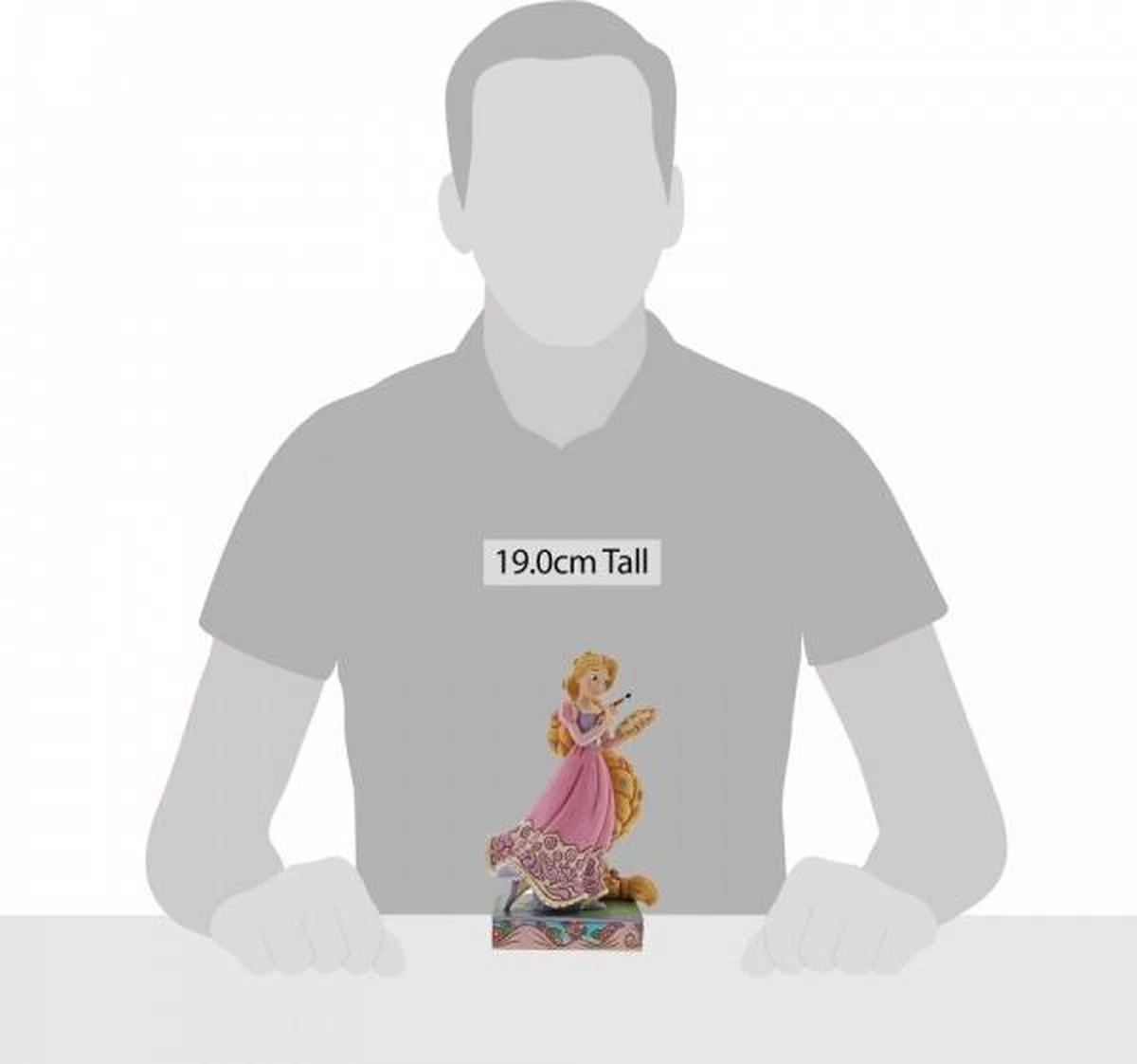 Disney Beeldje - Traditions Collectie - Adventurous Artist - Rapunzel 2 Disney Beeldje - Traditions Collectie - Adventurous Artist - Rapunzel - Afbeelding 2