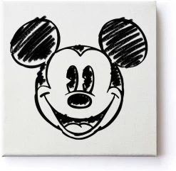 Disney - Canvas Set Van 3 - Mickey Mouse Sketch - 3x 30x30cm 8 Disney - Canvas Set Van 3 - Mickey Mouse Sketch - 3x 30x30cm -Mode Verkoop 1200x1170 4