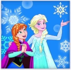 Disney Pyjamakussen Meisjes 40 X 40 Cm Polyester Blauw -Mode Verkoop 1200x1191 2