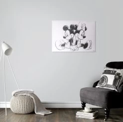 Disney - Mickey Minnie Canvas Sitting - 70x50 Cm -Mode Verkoop 1200x1195 2