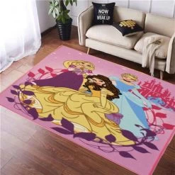 Disney Princess Strong Hearts Speelkleed - Officieel Gelicentieerd - 95x133 Cm - Roze - Vloerkleed - Speeltapijt -Mode Verkoop 1200x1200 37