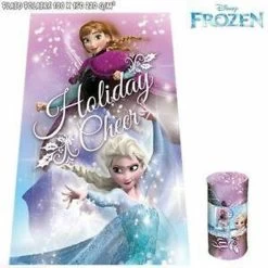 Disney Frozen Fleece Deken - Fleece Plaid - 100 X 150cm- Elsa En Anna - Meisjes - Deco