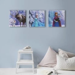 Disney - Canvas Set Van 3 - Frozen - 3x 30x30 Cm -Mode Verkoop 1200x1200 82