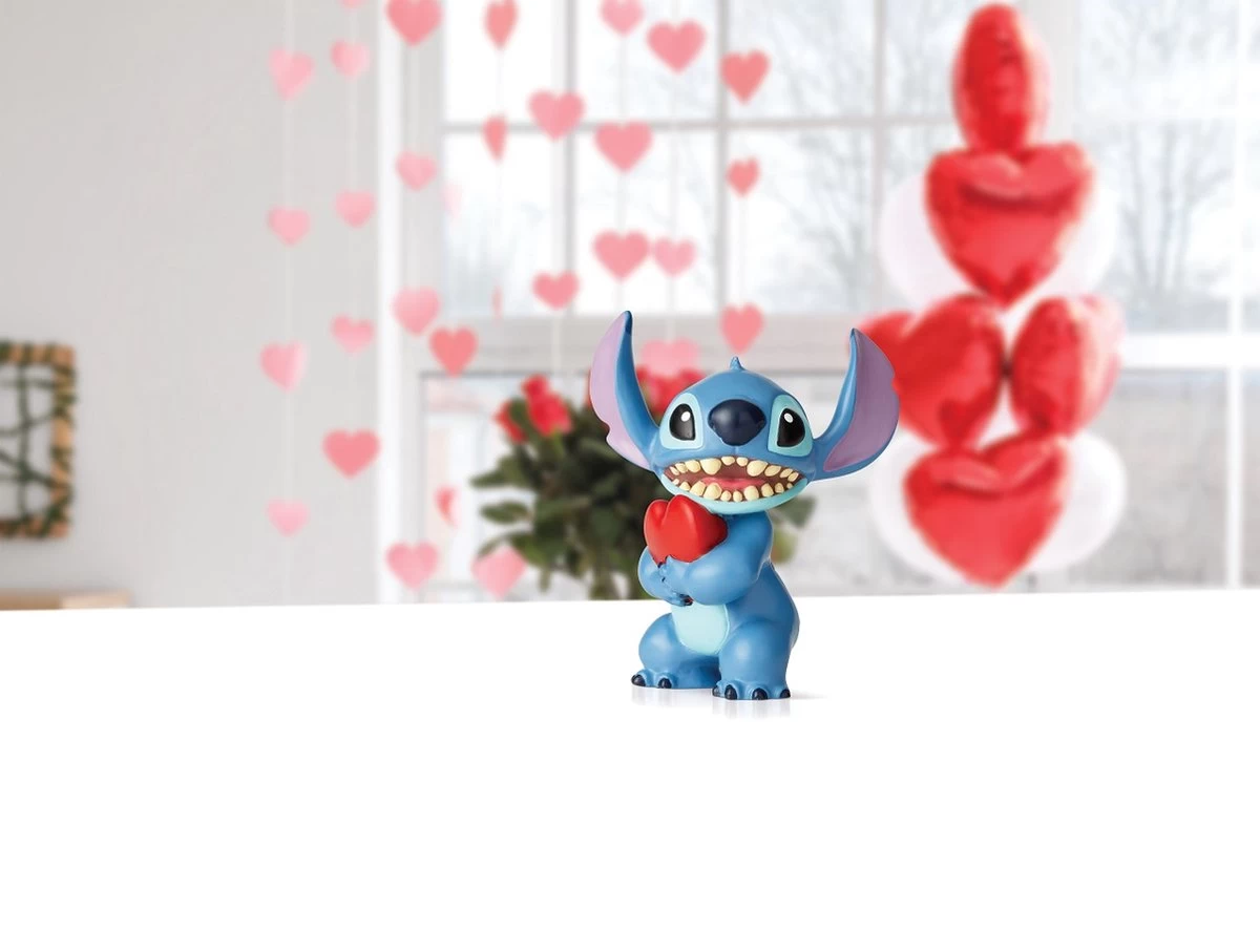 DISNEY TRADITIONS - STITCH HART - Officiele Licentie Lilo En Stitch - Enesco - Beeldje 6 DISNEY TRADITIONS - STITCH HART - Officiele Licentie Lilo En Stitch - Enesco - Beeldje - Afbeelding 6