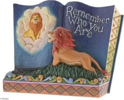 Disney Beeldje - Traditions Collectie - Remember Who You Are (Storybook The Lion King / Leeuwenkoning) -Mode Verkoop 1200x965