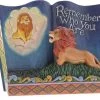 Disney Beeldje - Traditions Collectie - Remember Who You Are (Storybook The Lion King / Leeuwenkoning)