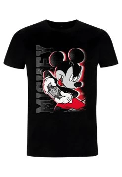 Disney Mickey Mouse Mickey Gamer Unisex - T-Shirt Print - Black -Mode Verkoop 13c160d9f6e0497698a4ef18a5235de5