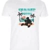 Disney Mickey Mouse Summer Vibes Mickey - T-Shirt Print - White