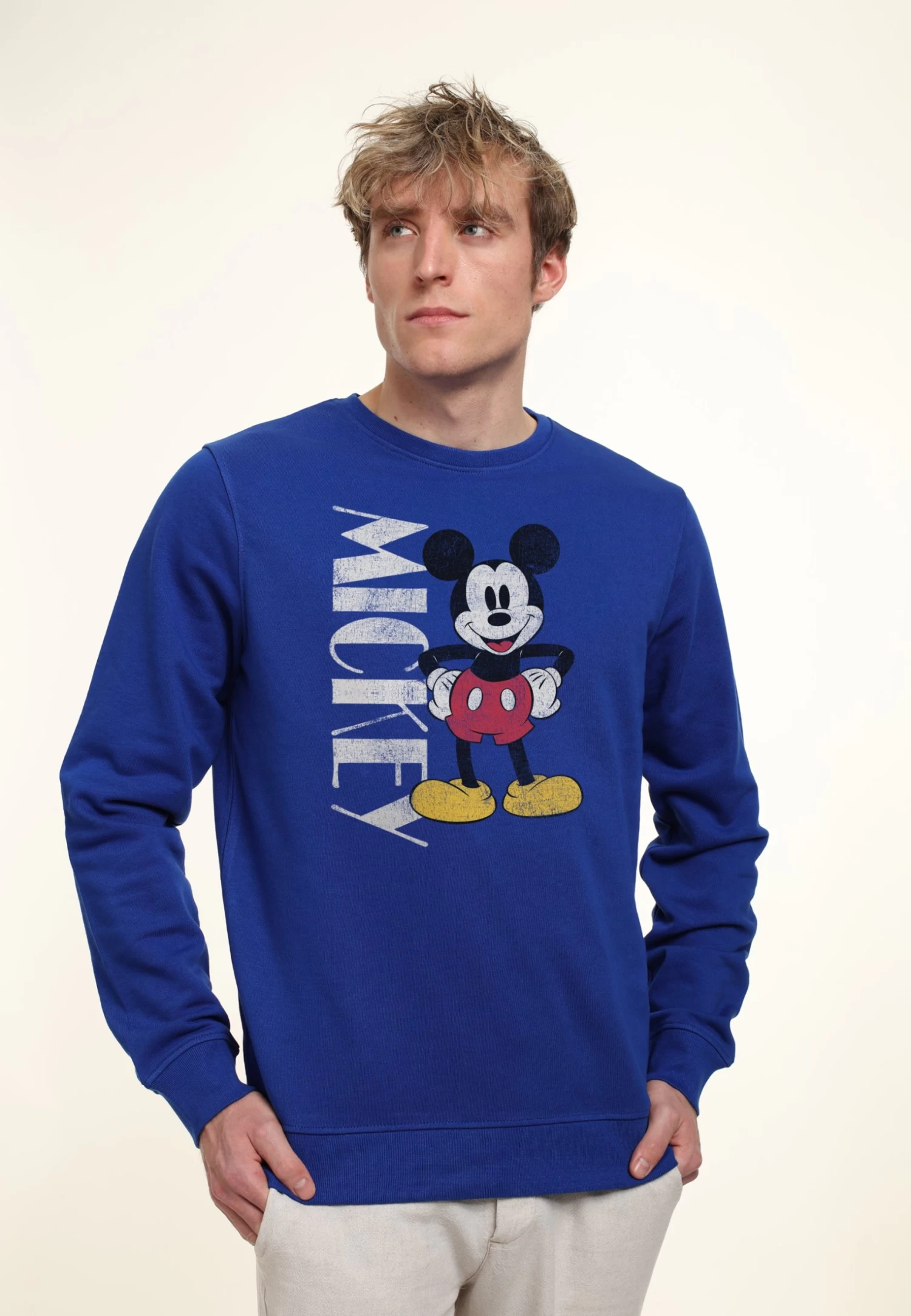 Disney Classic Mickey 90S Mickey - Sweater - Royal Blue 1 Disney Classic Mickey 90S Mickey - Sweater - Royal Blue