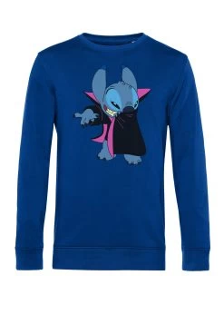 Disney Lilo & Stitch Vampire Stitch - Sweater - Royal Blue -Mode Verkoop 1802ed24d39441c18ab70c91148552c6