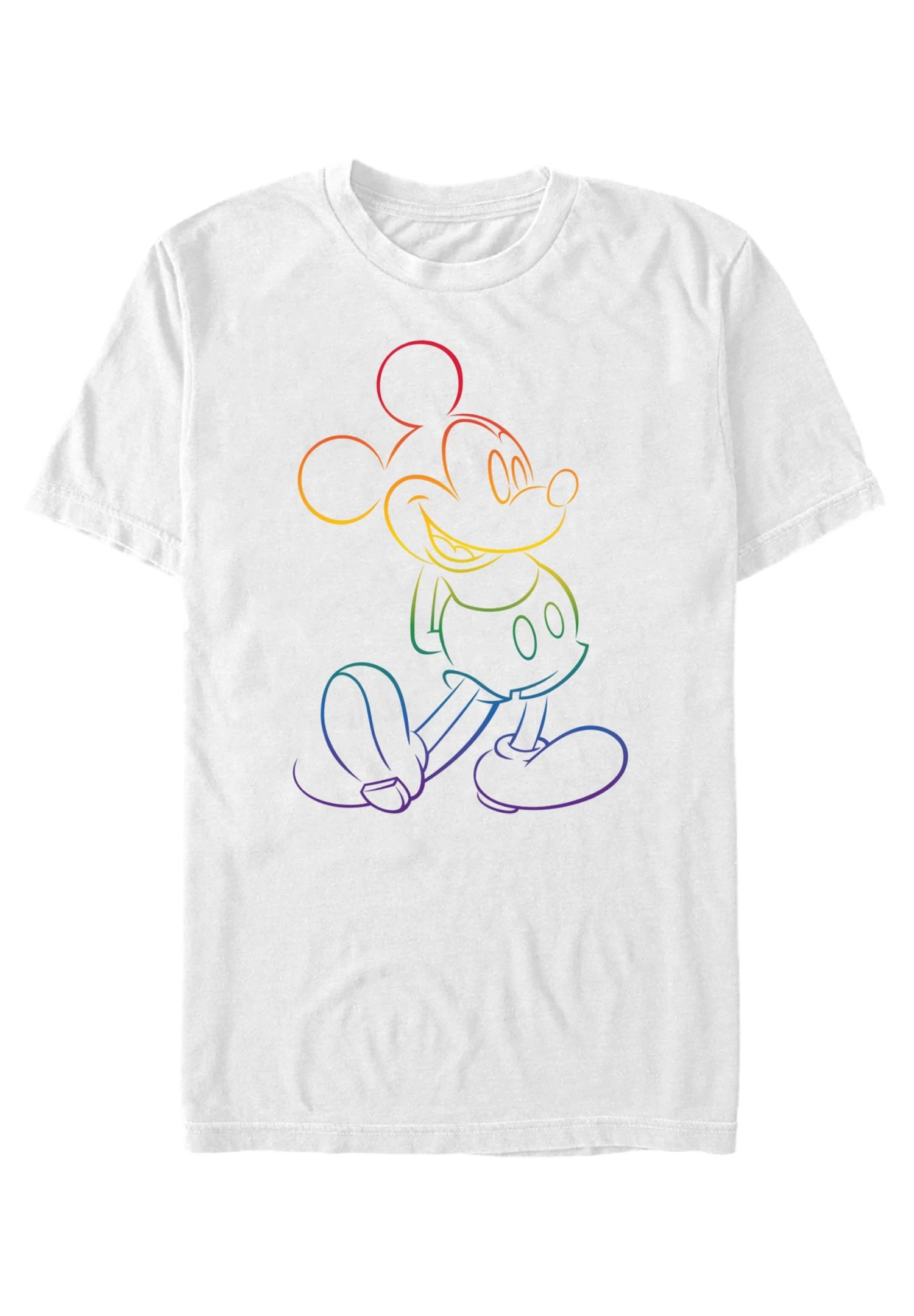 Disney Mickey Mouse Big Pride - T-Shirt Print - White 1 Disney Mickey Mouse Big Pride - T-Shirt Print - White