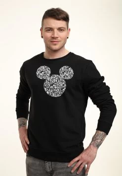 Disney Classic Mickey Icons Fill - Sweater - Black -Mode Verkoop 2144c72e7f814d2b800287b946a28621