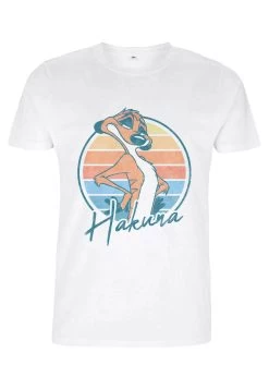 Disney The Lion King Hakuna Unisex - T-Shirt Print - White -Mode Verkoop 27aa0528fc5541b2822fdeab26459b48