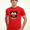Disney Muppets Animal Costume Tee Unisex - T-Shirt Print - Red