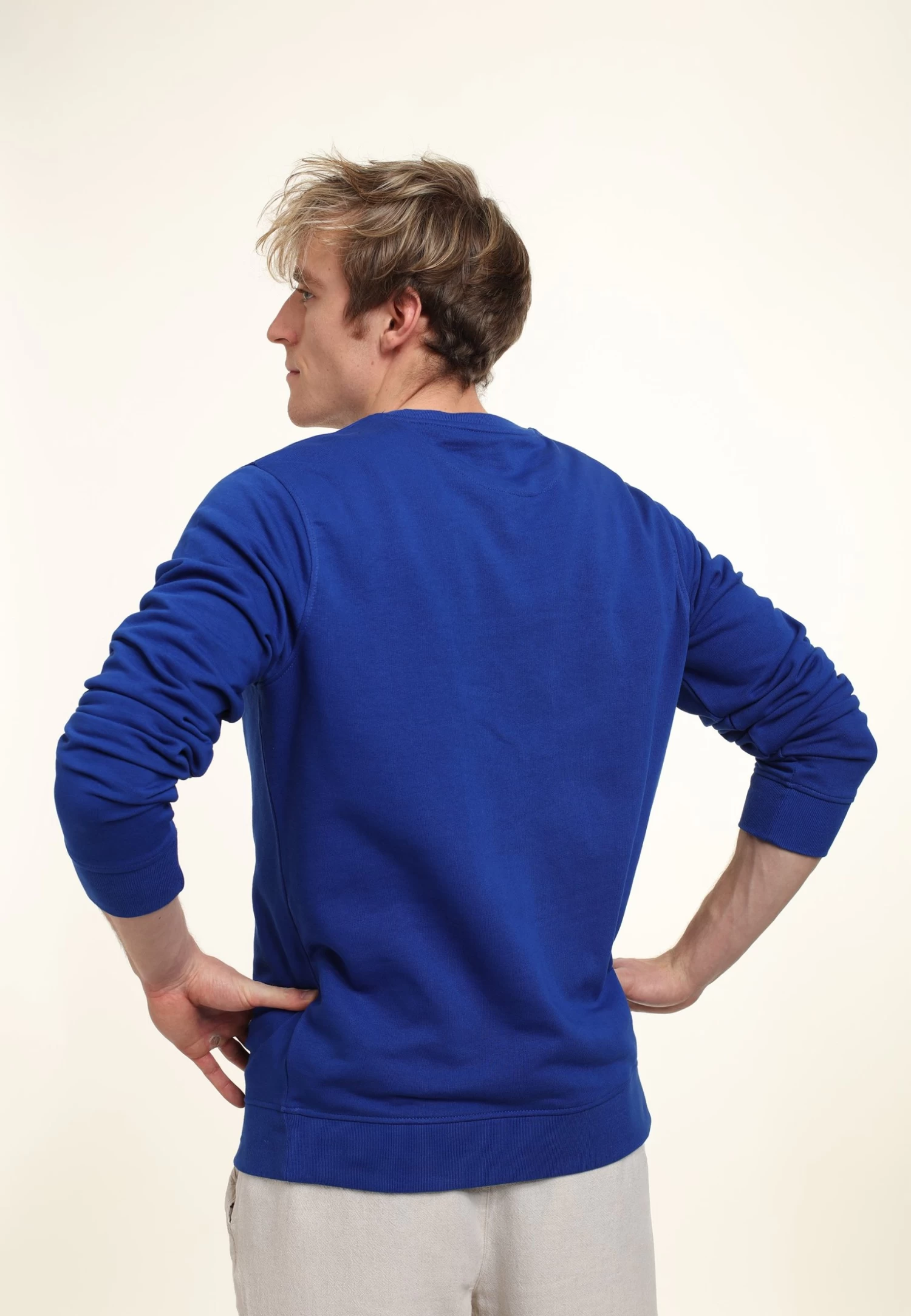 Disney Classic Mickey 90S Mickey - Sweater - Royal Blue 2 Disney Classic Mickey 90S Mickey - Sweater - Royal Blue - Afbeelding 2