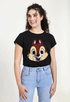 Disney Mickey & Friends Chip Big Face - T-Shirt Print - Black 8 Disney Mickey & Friends Chip Big Face - T-Shirt Print - Black -Mode Verkoop 2e62385c73c64a46875012e0cb3b2551