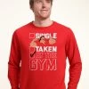 Disney BeautyThe Beast At The Gym - Sweater - Red