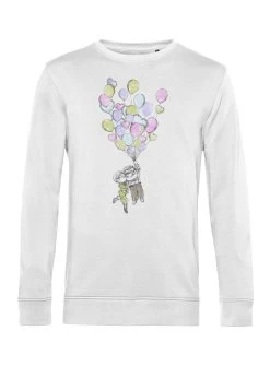 Disney Up Love Is In The Air - Sweater - White -Mode Verkoop 2f410b5dd9e04328a8d35386a63a1431