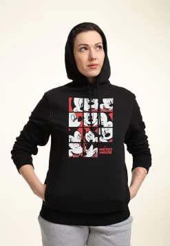 Disney Classic Mickey Mouse Expression Grid - Hoodie - Black -Mode Verkoop 3272ce24c0754effb8d78ad197ac3605