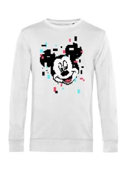 Disney Mickey Mouse Pixel Mickey - Sweater - White -Mode Verkoop 328be293b22c4c1d8bcb4698748e7a63