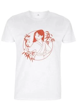 Disney Mulan Mulan Bamboo Unisex - T-Shirt Print - White -Mode Verkoop 33bff6a3d2174db1a653ea048ab3f1c5