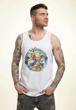 Disney Classic Mickey Original Buddies- Top - White -Mode Verkoop 3514aa9766ef43ab802cd9ff61e225a1