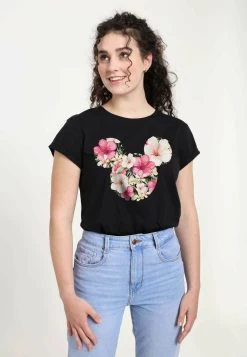 Disney Classic Mickey Tropical Mouse - T-Shirt Print - Black -Mode Verkoop 36f5783a09c0455aaa2a3bbf665ae9d8