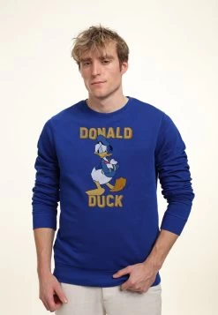 Disney Classic Mickey Donald Duck - Sweater - Royal Blue -Mode Verkoop 37b1d372141844b5a10f58778b38bbaf