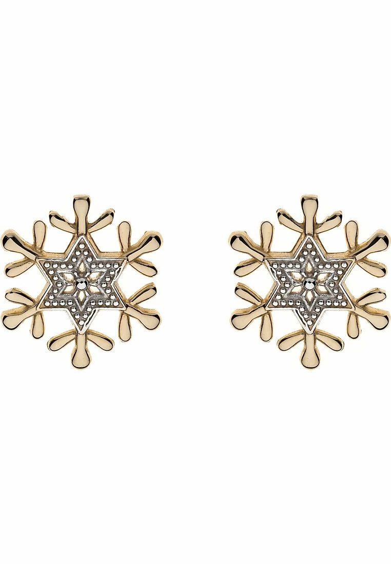 Gelbgold - Oorbellen - Bicolor 3 Gelbgold - Oorbellen - Bicolor - Afbeelding 3